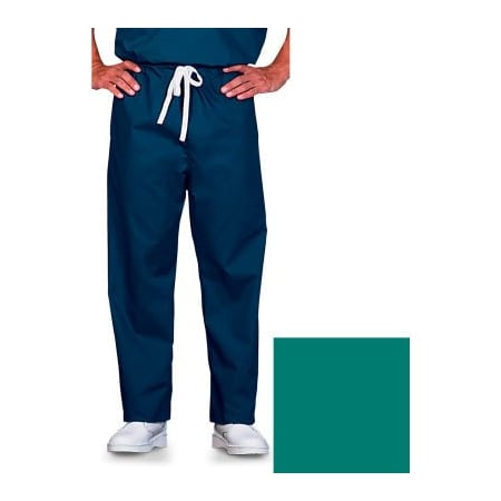 Superior Surgical Manufacturing Unisex Scrub Pants, Reversible, Jade, M 896M